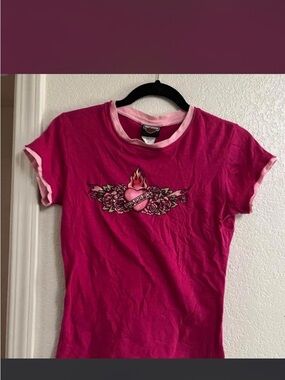 Harley Davidson graphic tee women’s Medium